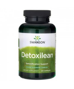 Комплекс для профилактики работы печени Swanson Detoxilean System Cleansing Complex 120 Caps