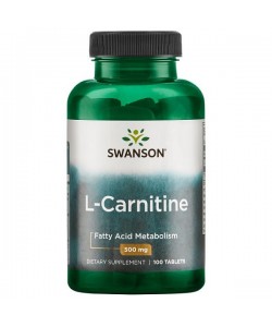 Карнитин Swanson L-Carnitine 500 mg 100 Tabs