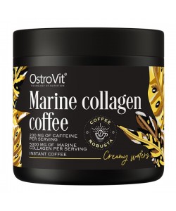 Хондропротектор (для спорта) OstroVit Marine Collagen Coffee 150 g /12 servings/ Creamy Wafers