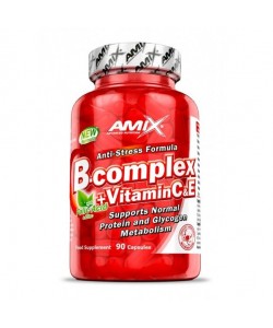 Витаминно-минеральный комплекс для спорта Amix Nutrition B-Complex + vit.C & vit.E 90 Caps