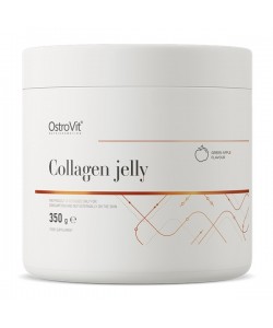 Хондропротектор (для спорта) OstroVit Collagen Jelly 350 g /21 servings/ Green Apple