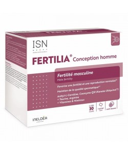 Комплекс для профилактики репродуктивной функии у мужчин INELDEA SANTE NATURELLE Fertilia Conception Homme 30 sachets Orange