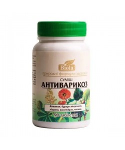 Комплекс для профилактики давления и кровообращения Biola Антиварикоз 90 таблеток