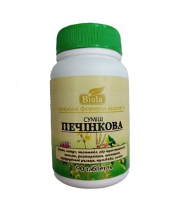 Комплекс для профилактики работы печени Biola Смесь Печеночная 90 таблеток