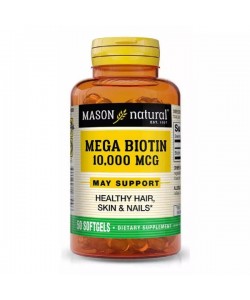 Биотин Mason Natural Mega Biotin 10000 mcg 50 Caps