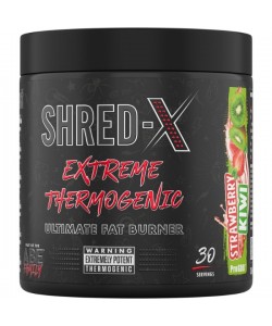 Комплексный жиросжигатель Applied Nutrition Shred-X Powder 300 g /30 servings/ Strawberry Kiwi