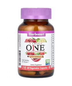 Витаминно-минеральный комплекс для женщин Bluebonnet Nutrition Ladies ONE 60 Veg Caps