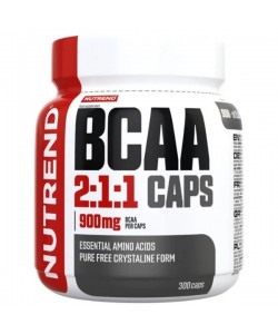 Аминокислота BCAA для спорта Nutrend BCAA 2:1:1 300 Caps