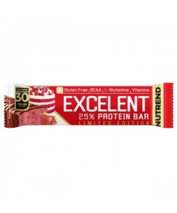 Протеиновый батончик Nutrend Excelent Protein bar 85 g Strawberry Cheesecake