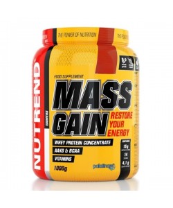 Гейнер Nutrend Mass Gain 1000 g /15 servings/ Vanilla