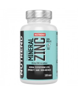 Мультиминералы для спорта Nutrend Mineral Zinc 100% Chelate 100 Caps