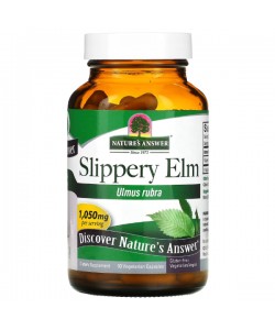 Комплекс для пищеварения Nature's Answer Slippery Elm 1050 mg 90 Veg Caps