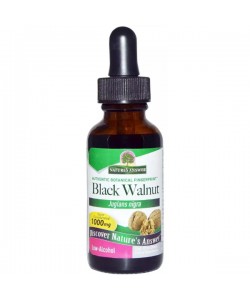 Черный орех Nature's Answer Black Walnut 1000 mg 30 ml /30 servings/