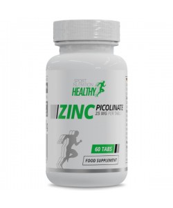Микроэлемент Цинк для спорта MST Nutrition Healthy by MST Zinc Picolinate 60 Tabs