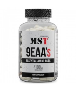 Аминокомплекс для спорта MST Nutrition 9EAAs 120 Caps