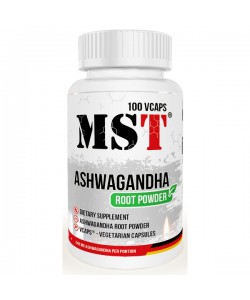 Ашфаганда для спорта MST Nutrition Ashwagandha 100 Veg Caps
