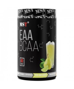 Аминокомплекс для спорта MST Nutrition BCAA EAA Zero 520 g /40 servings/ Pear Lime