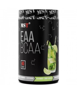 Аминокомплекс для спорта MST Nutrition BCAA EAA Zero 520 g /40 servings/ Cucumber Lime