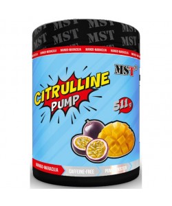 Цитруллин для спорта MST Nutrition Citrulline Pump 511 g /74 servings/ Mango Passion Fruit