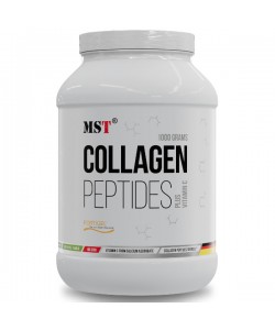 Хондропротектор (для спорта) MST Nutrition Collagen Peptides + Fortigel 1000 g /100 servings/ Green Apple