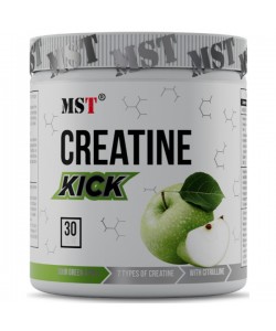 Креатин комплекс MST Nutrition Creatine Kick 300 g /30 servings/ Green Apple