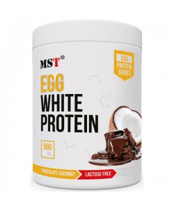 Протеин MST Nutrition EGG White Protein 500 g /20 servings/ Chocolate Coconut