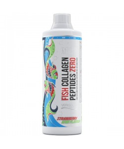 Хондропротектор (для спорта) MST Nutrition Fish Collagen Peptides Zero 1000 ml /40 servings/ Strawberry Kiwi