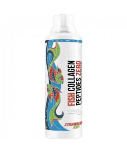 Хондропротектор (для спорта) MST Nutrition Fish Collagen Peptides Zero 500 ml /20 servings/ Strawberry Kiwi