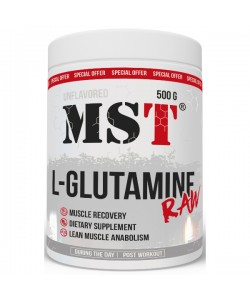 Глютамин для спорта MST Nutrition Glutamine RAW 500 g /100 servings/