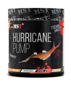 Комплекс до тренировки MST Nutrition Hurricane Pump 300 g /30 servings/ Tropical Punch