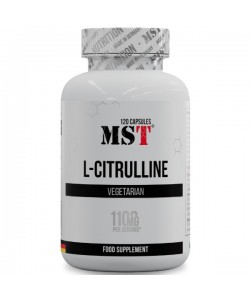 Цитруллин для спорта MST Nutrition L-Citrulline 120 Caps