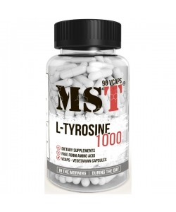 Тирозин для спорта MST Nutrition L-Tyrosine 1000 90 Veg Caps