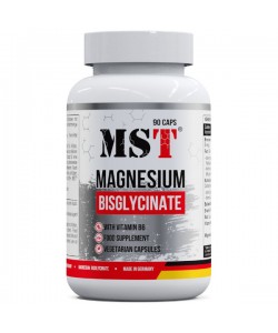 Микроэлемент Магний для спорта MST Nutrition Magnesium Bisglycinate 90 Caps