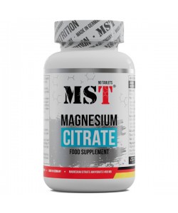 Микроэлемент Магний для спорта MST Nutrition Magnesium Citrate 200 mg 90 Tabs