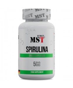 Спирулина для спорта MST Nutrition Spirulina 90 Tabs