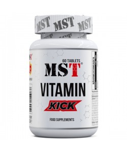 Витаминно-минеральный комплекс для спорта MST Nutrition Vitamin KICK 60 Tabs