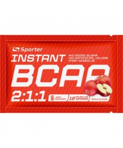 Аминокислота BCAA для спорта Sporter Instant ВСАА 2:1:1 10 g Apple