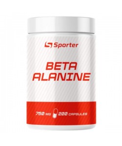 Бета-аланин для спорта Sporter Beta-Alanine 200 Caps