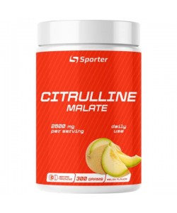 Цитруллин для спорта Sporter Citrulline Malate 300 g /100 servings/ Melon
