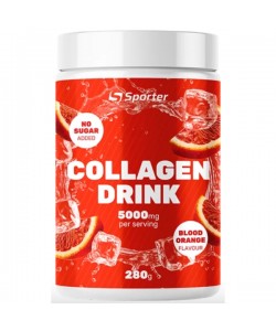 Хондропротектор (для спорта) Sporter Collagen Drink 280 g /40 servings/ Red Orange