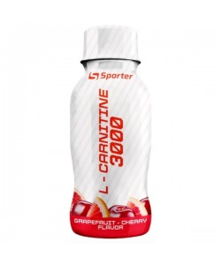 Жиросжигатель для спорта Sporter L-Carnitine 3000 mg 100 ml Cherry Grapefruit