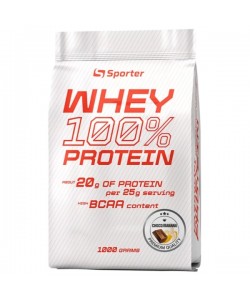 Протеин Sporter Whey 100% Protein 1000 g /40 servings/ Chocolate Banana