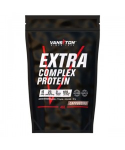 Протеин Vansiton Extra Complex Protein 450 g /15 servings/ Cappuccino