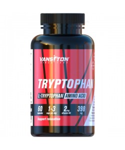 Триптофан для спорта Vansiton L-Tryptophan 60 Caps
