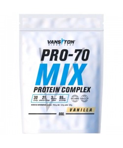 Протеин Vansiton Pro-70 Mix 900 g /30 servings/ Vanilla