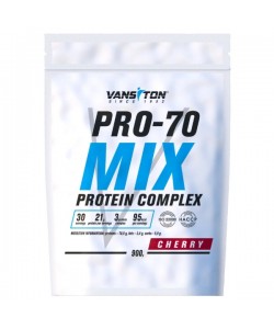 Протеин Vansiton Pro-70 Mix 900 g /30 servings/ Cherry