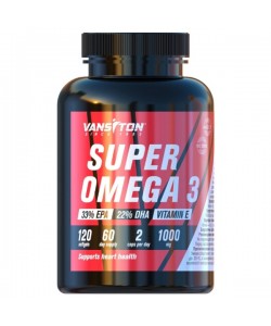 Омега для спорта Vansiton Super Omega 3 120 Caps