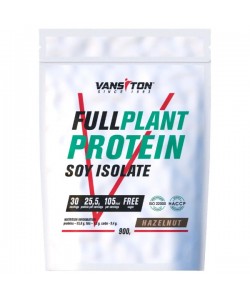 Протеин Vansiton Full Plant Protein Soy Isolate 900 g /30 servings/ Hazelnut