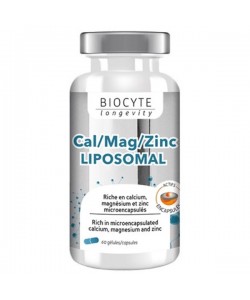 Мультиминеральный комплекс Biocyte Cal/Mag/Zinc Liposomal 60 Caps