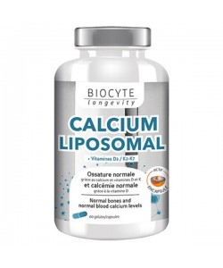 Микроэлемент Кальций Biocyte Calcium Liposomal D3 K2 90 Caps
